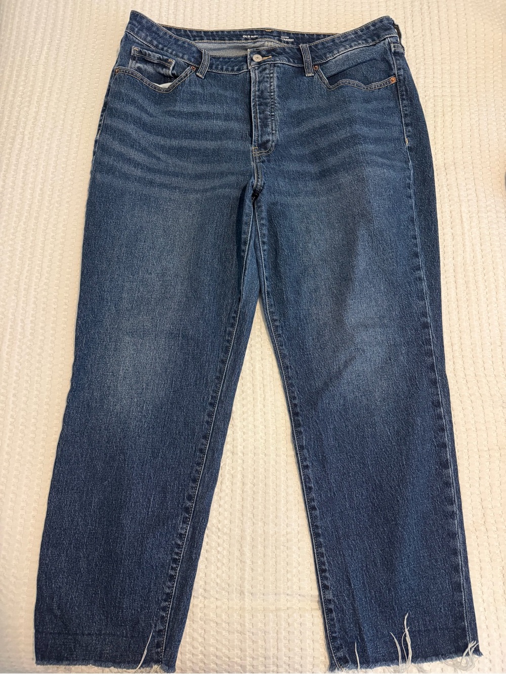 Old Navy High Rise OG Straight Jeans - Picture 3 of 7